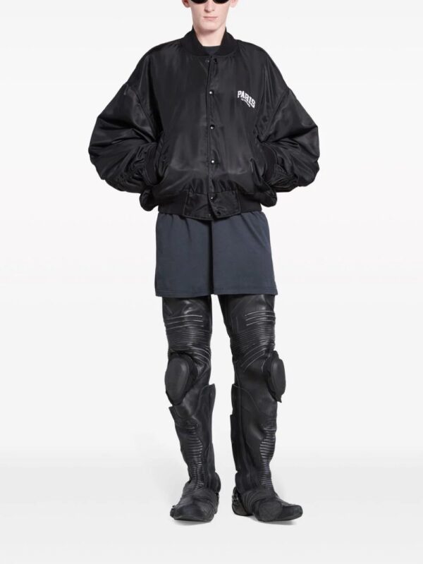Balenciaga  Paris oversized bomber jacket - Image 3