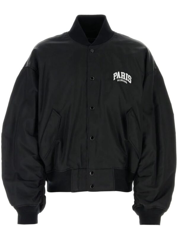Balenciaga  Paris oversized bomber jacket