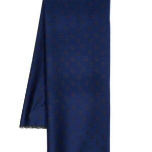 Alexander McQueen  skull wool-silk scarf