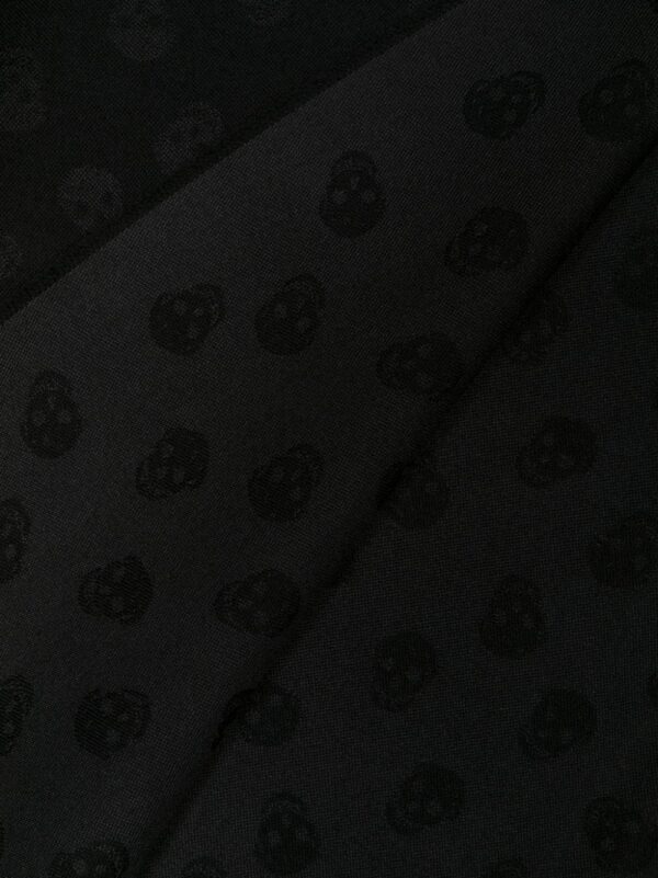 Alexander McQueen  skull wool-silk scarf - Image 2