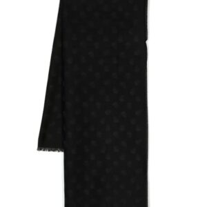 Alexander McQueen  skull wool-silk scarf