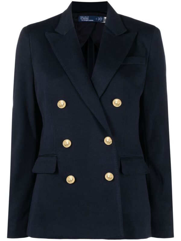 Polo Ralph Lauren  double-breasted knitted blazer