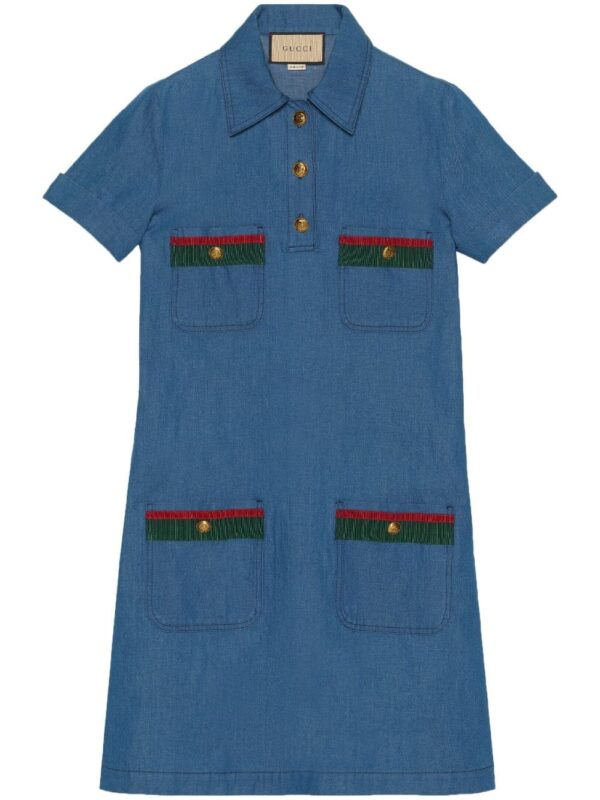 Gucci  four-pocket denim dress