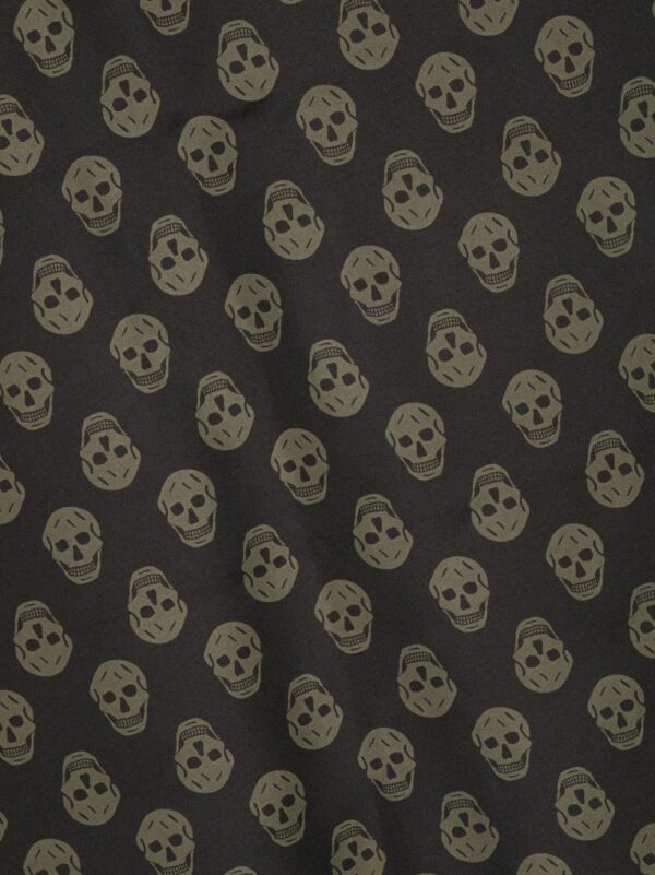 Alexander McQueen  skull-print square-shaped silk scarf. - Image 2
