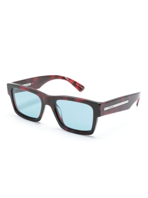 Prada Eyewear tortoiseshell-effect rectangle-frame sunglasses - Image 2