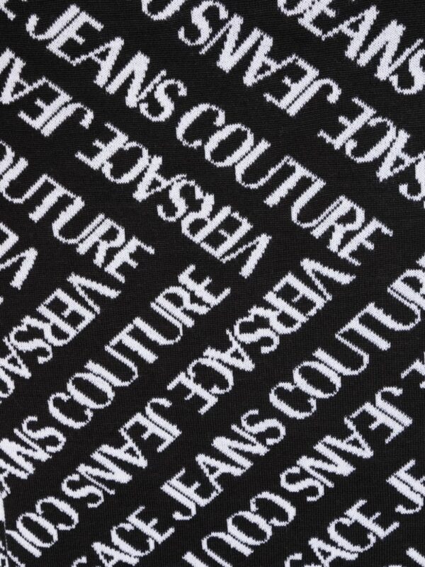 Versace Jeans Couture  logo-intarsia knitted scarf - Image 2