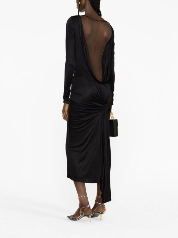 Versace  x Dua Lipa knotted backless dress - Image 2