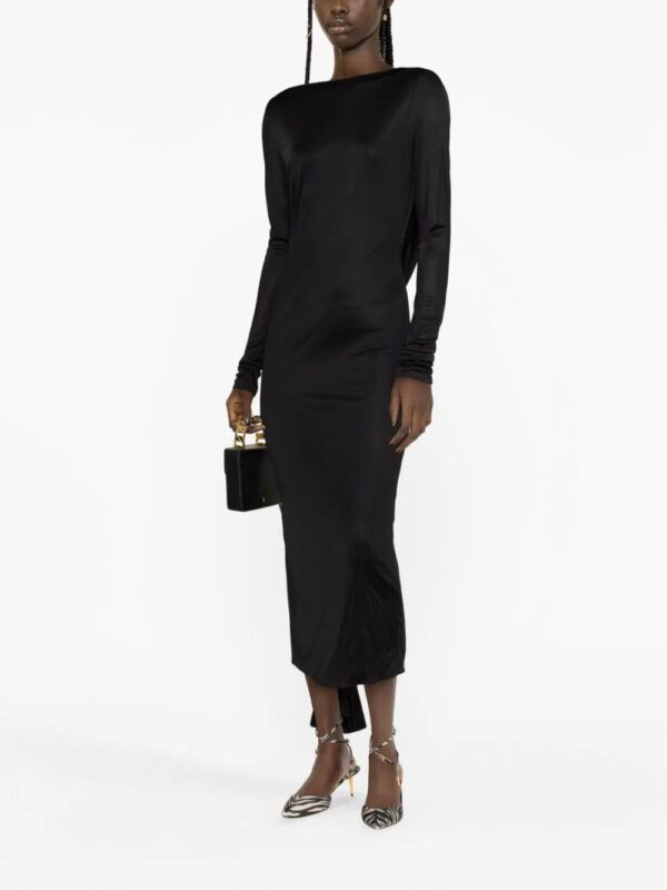 Versace  x Dua Lipa knotted backless dress - Image 3