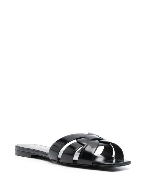 Saint Laurent  Tribute leather flat sandals - Image 4