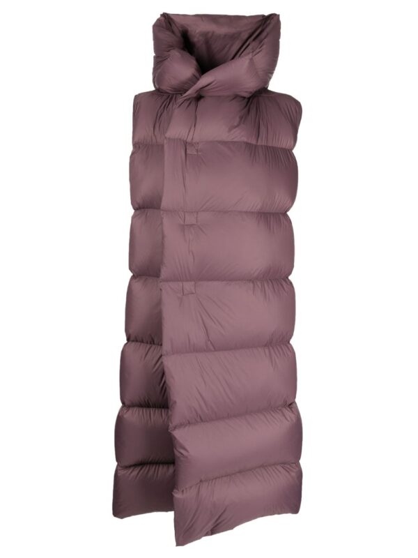 Rick Owens  Luxor quilted hooded gilet