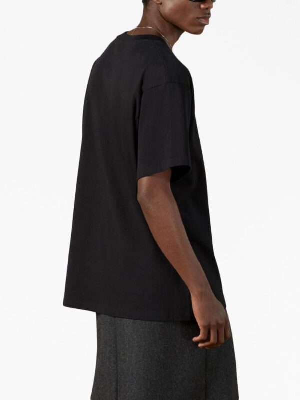 Gucci  logo-embroidered cotton T-shirt - Image 4