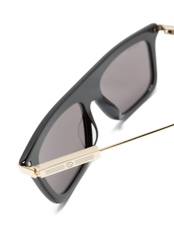 Gucci Eyewear Interlocking G rectangle-frame sunglasses - Image 3