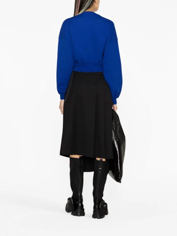 Off-White  Arrows cropped cotton sweatshirt - Image 3
