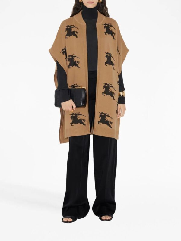 Burberry  EKD jacquard cape - Image 2