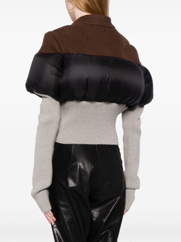 Rick Owens  cropped panelled jacket - Image 4