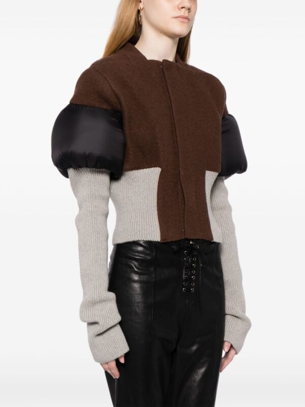 Rick Owens  cropped panelled jacket - Image 3