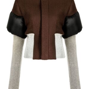 Rick Owens  cropped panelled jacket