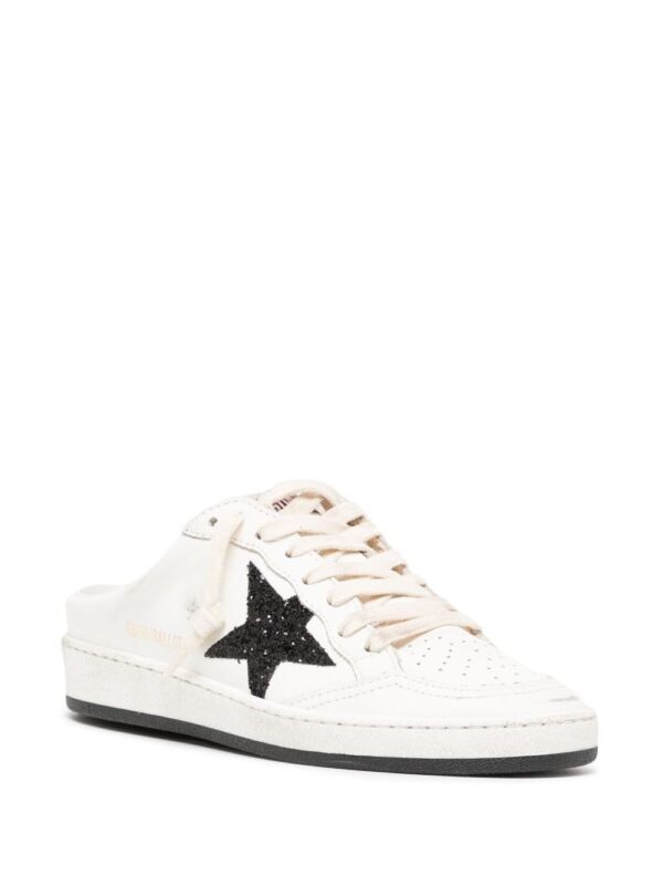 Golden Goose star-patch lace-up sneakers - Image 2