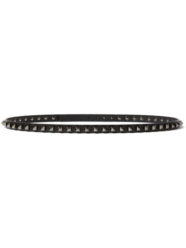 Louis Vuitton Rockstud 15mm leather belt