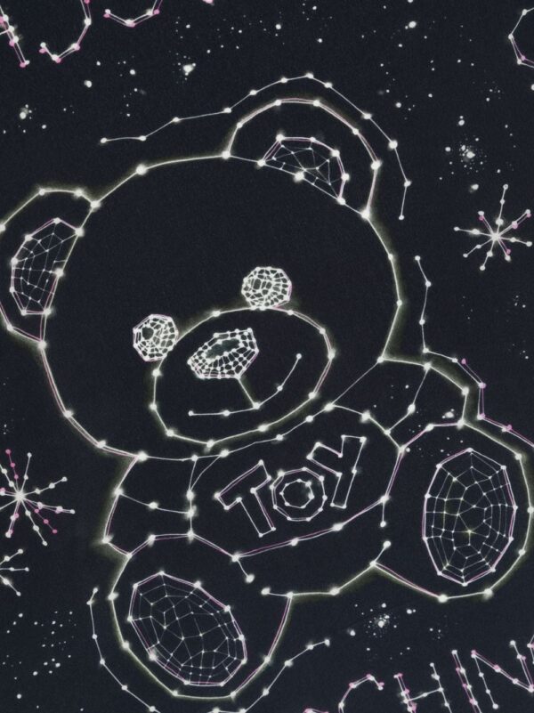 Moschino  Teddy Bear-motif silk scarf - Image 2
