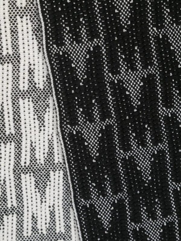 Moschino  knitted monogram scarf - Image 2