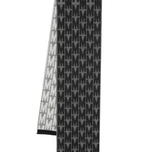 Moschino  knitted monogram scarf