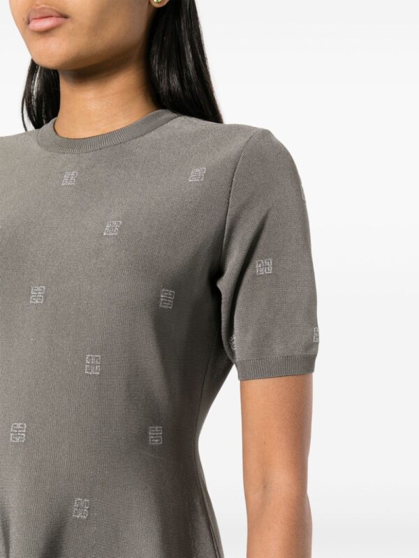 Givenchy 4G-motif flared minidress - Image 5