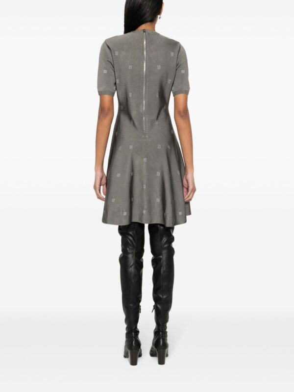 Givenchy 4G-motif flared minidress - Image 4