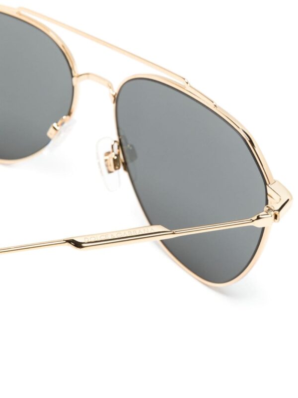 Dolce & Gabbana Eyewear double-bridge pilot-frame sunglasses - Image 3