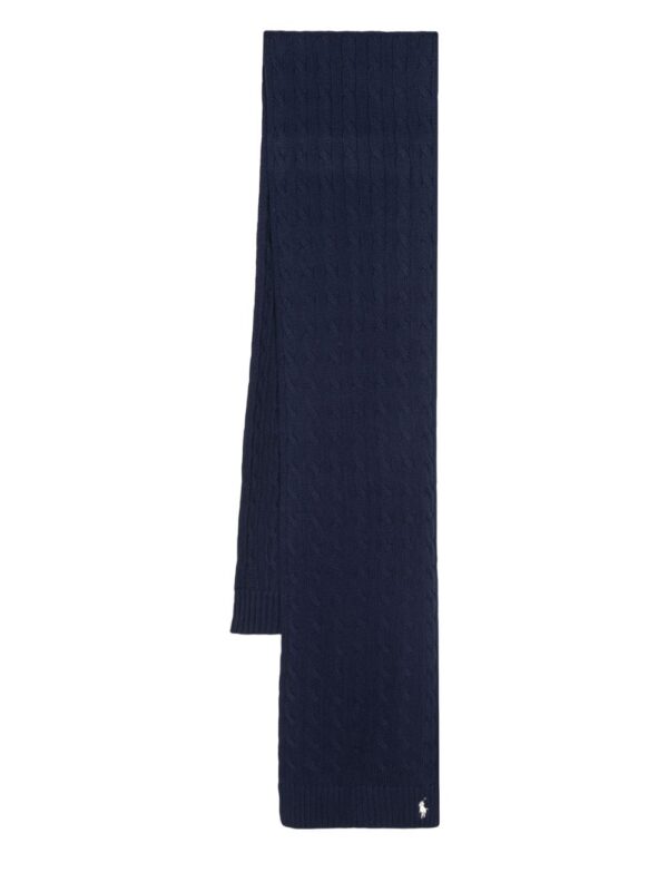 Polo Ralph Lauren  Polo Pony knitted cotton scarf