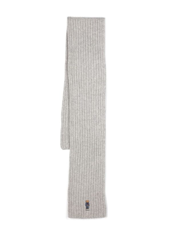 Polo Ralph Lauren  Polo Bear wide-ribber scarf