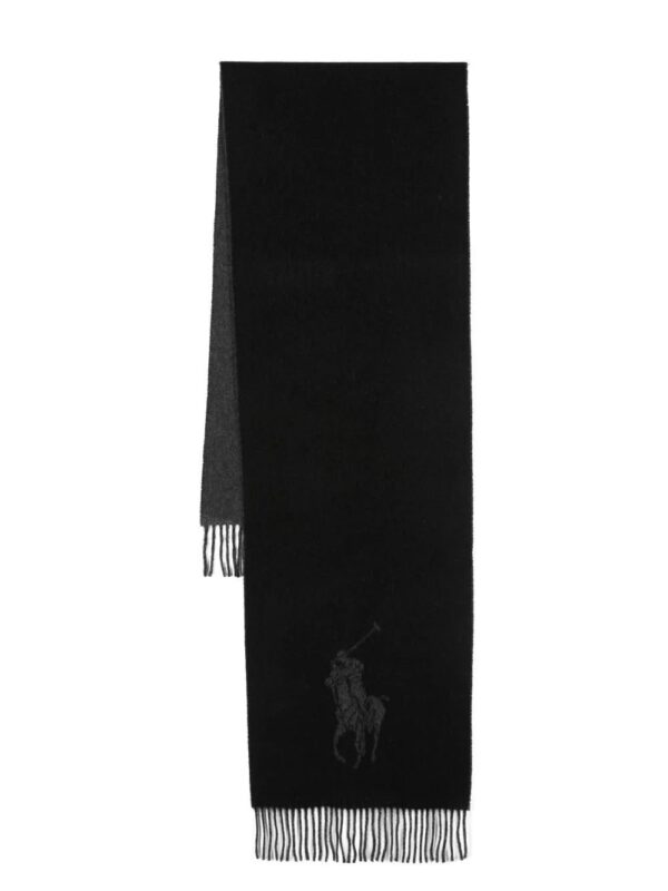 Polo Ralph Lauren  frayed-edge Polo Pony scarf