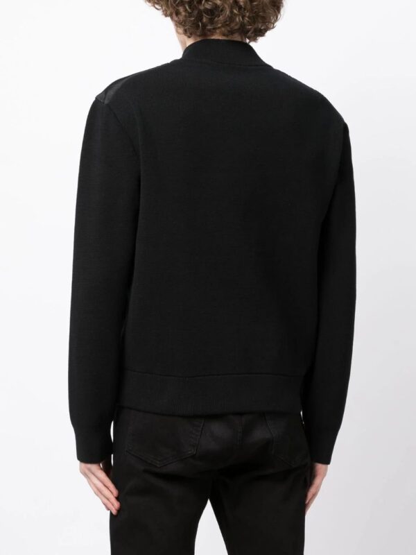 HUGO  logo-patch bomber jacket - Image 4
