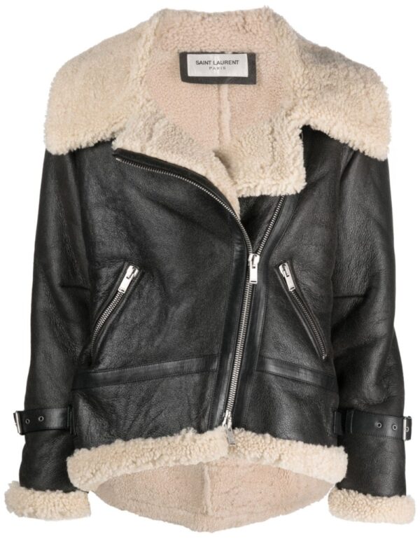 Saint Laurent  shearling aviator jacket