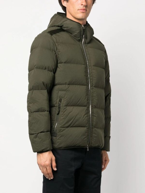 Stone Island  Compass-patch padded down jacket - Image 3