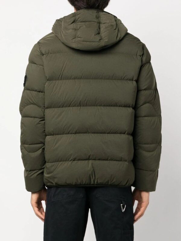 Stone Island  Compass-patch padded down jacket - Image 4