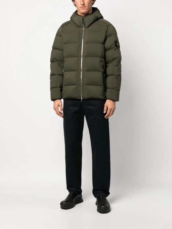Stone Island  Compass-patch padded down jacket - Image 2