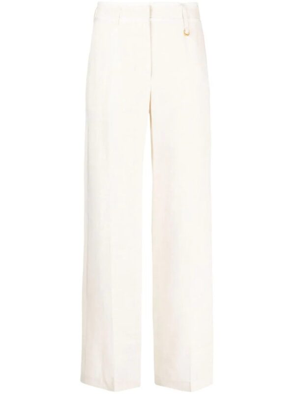 Jacquemus  Ficelle linen-blend trousers