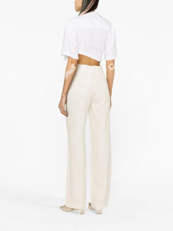 Jacquemus  Ficelle linen-blend trousers - Image 3