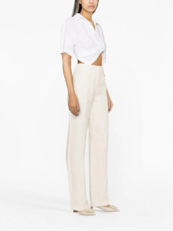 Jacquemus  Ficelle linen-blend trousers - Image 4