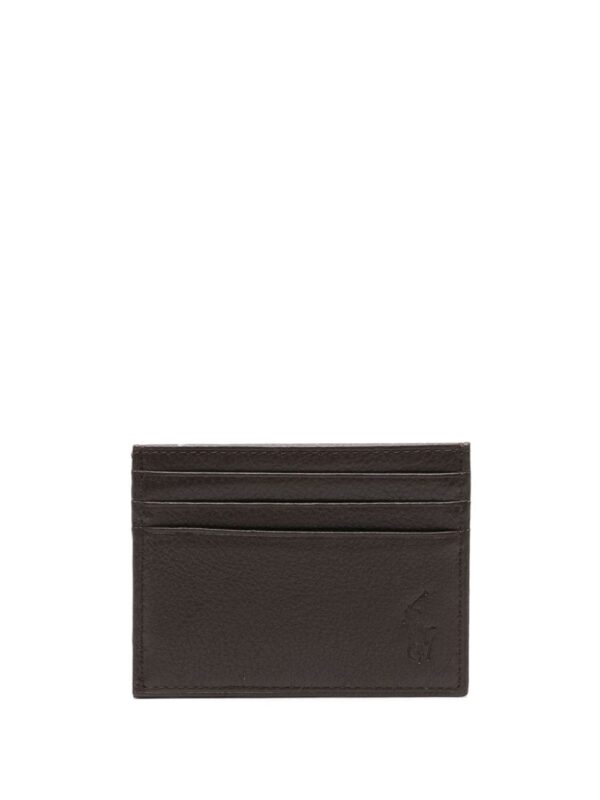 Polo Ralph Lauren Polo Pony-debossed leather cardholder