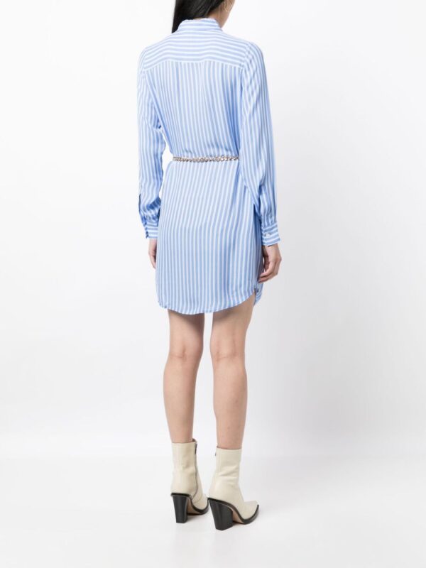 Michael Michael Kors striped belted shirt dress - Image 3