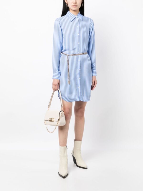 Michael Michael Kors striped belted shirt dress - Image 5