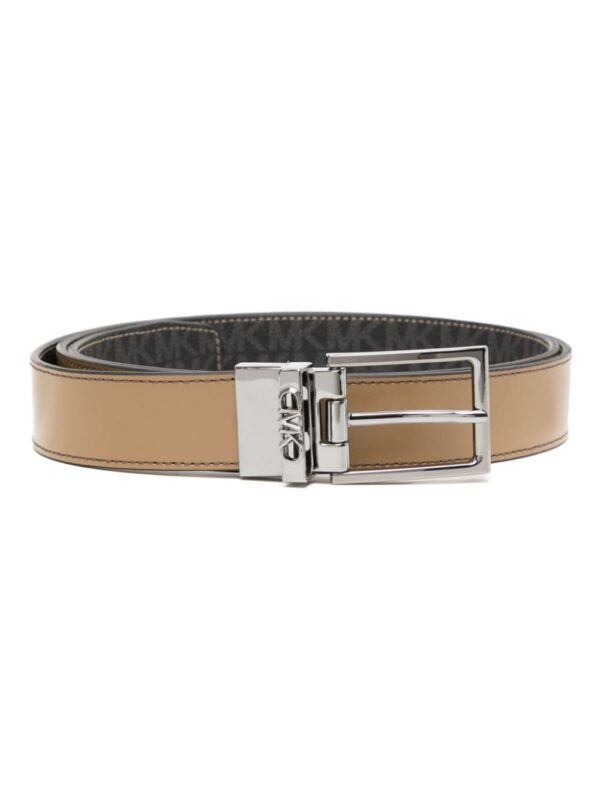 Louis Vuitton logo-plaque reversible belt