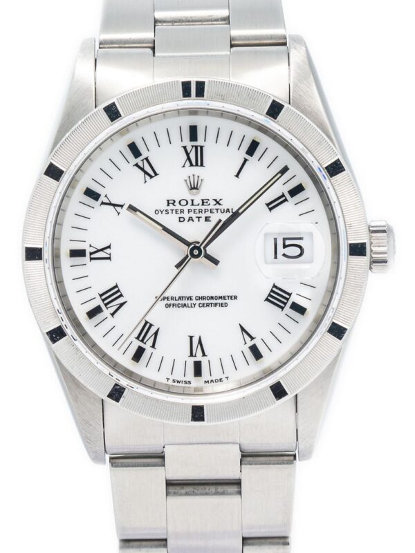 Rolex 1992 pre-owned Oyster Perpetual Date 34mm - Image 2