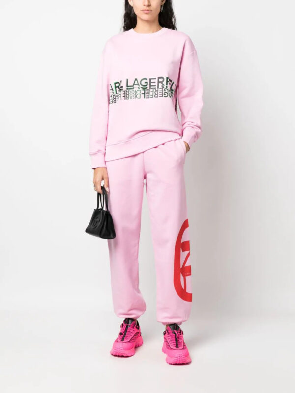 Karl Lagerfeld  logo-print crew-neck sweatshirt - Image 2