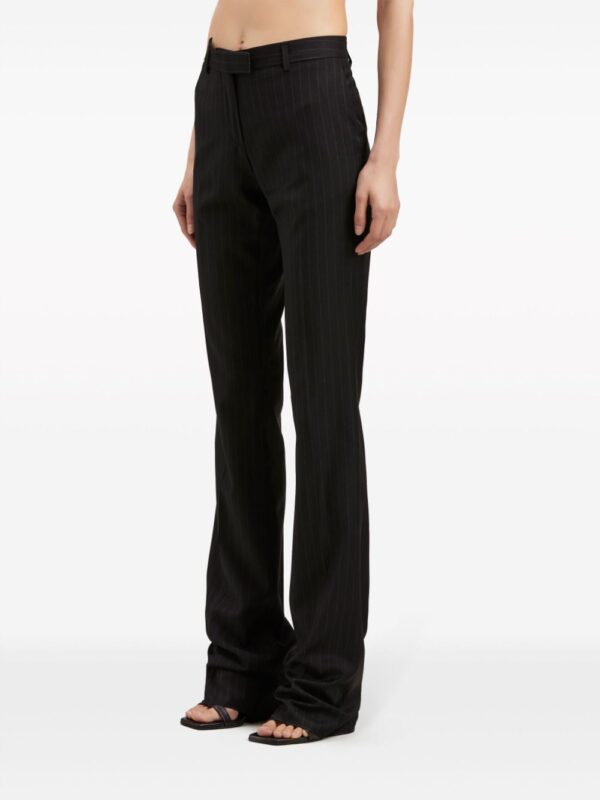 Palm Angels  pinstriped slim-leg wool trousers - Image 4