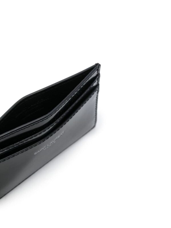 Saint Laurent Paris leather cardholder - Image 3