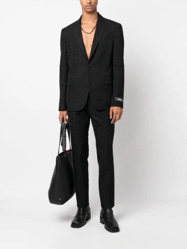 Versace  Barocco Silhouette virgin wool blazer - Image 2