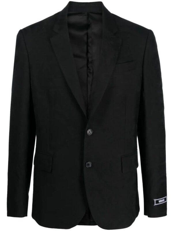 Versace  Barocco Silhouette virgin wool blazer
